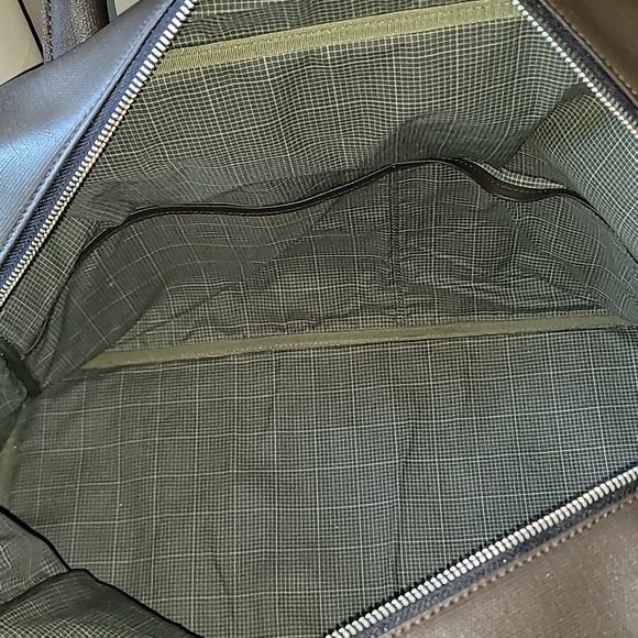 Jack Spade Textured Leather Weekender Duffle - Extra Large - Picture 10 of 16